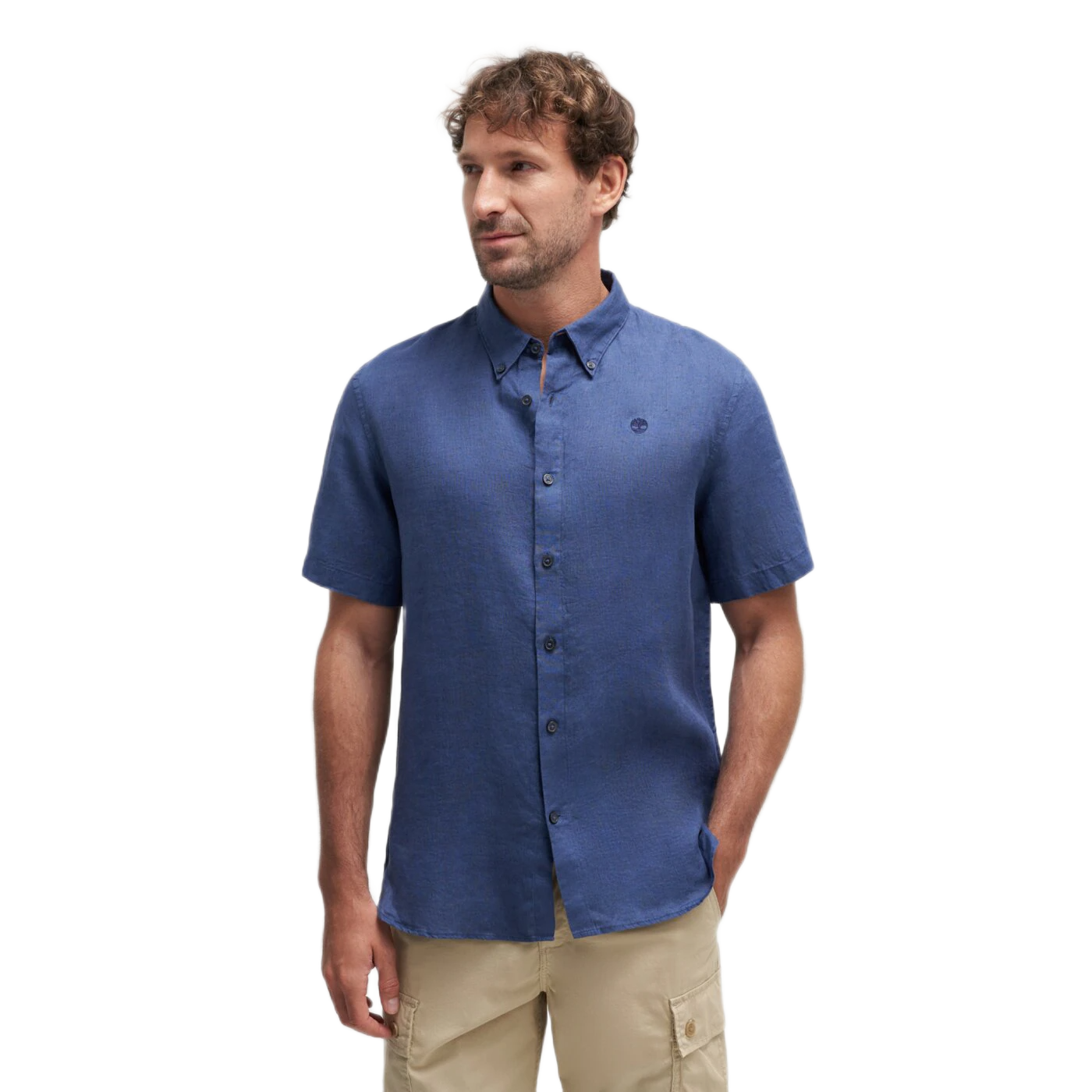 MILL BROOK LINEN SHORT SLEEVE SHIRT OCEANA