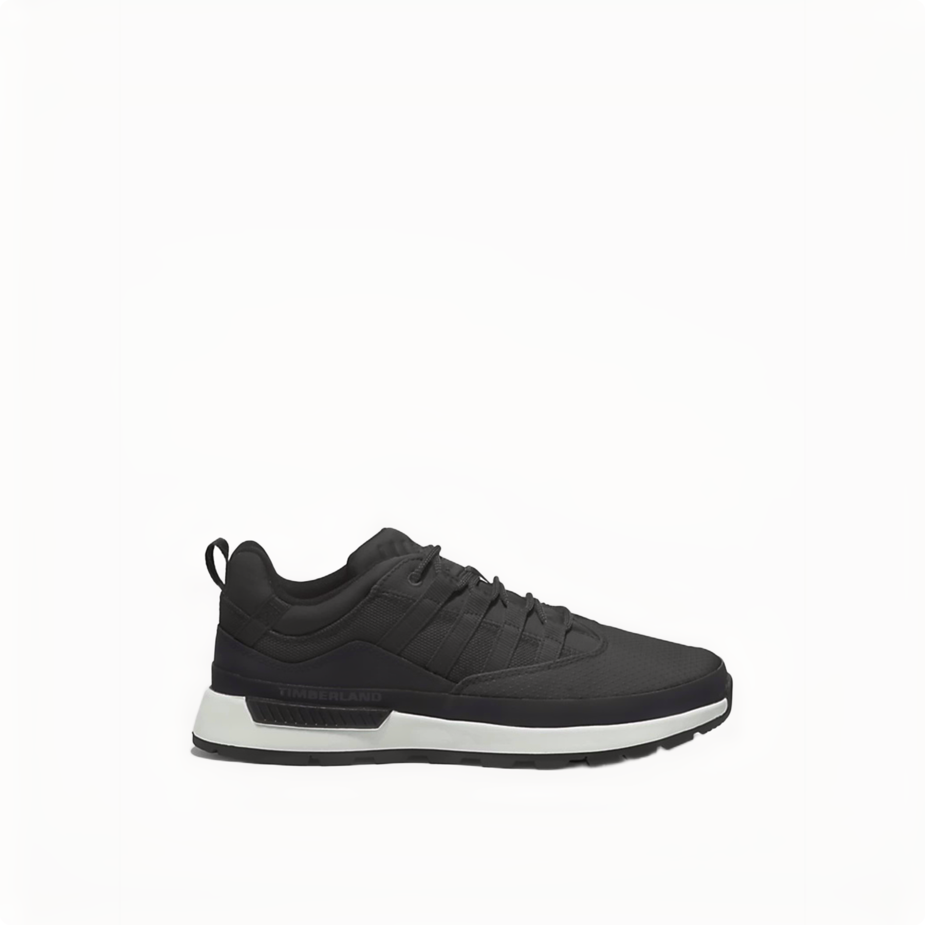 EURO TREKKER LOW LACE UP SNEAKER JET BLACK