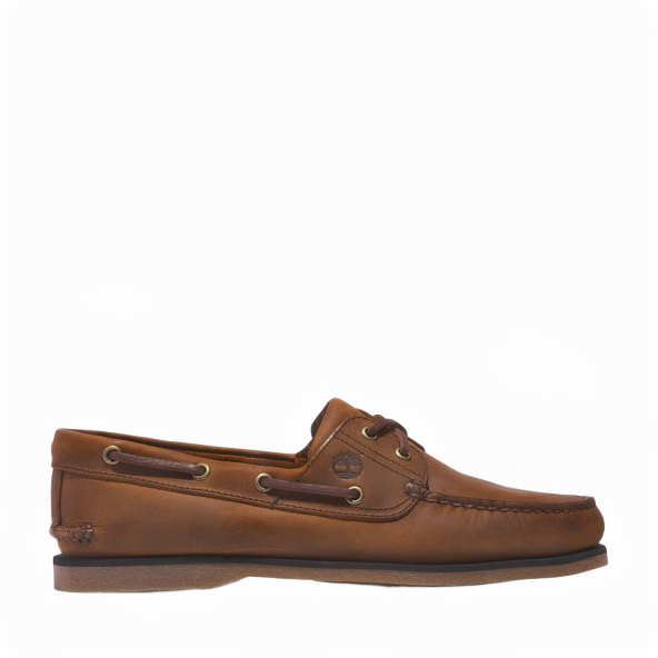 CLASSIC BOAT BOAT SHOE MEDIUM BROWN FULL GRAIN