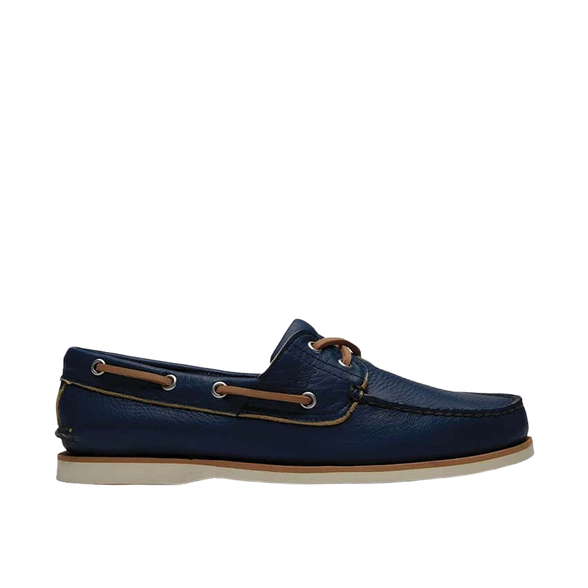 CLASSIC BOAT BOAT SHOE DARK BLUE FULL GRAIN