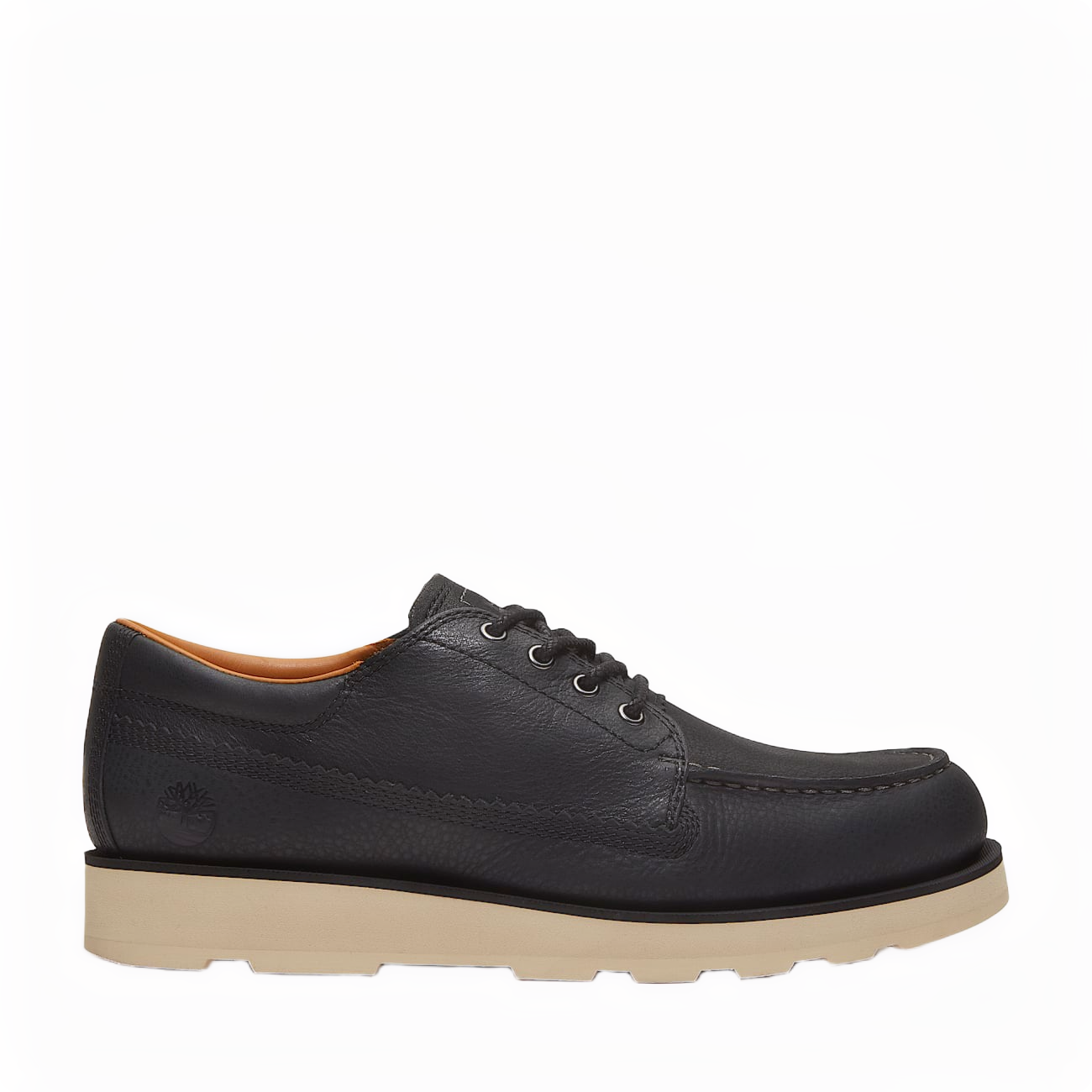 BRITTON MILLS LACE UP SHOE BLACK FULL GRAIN