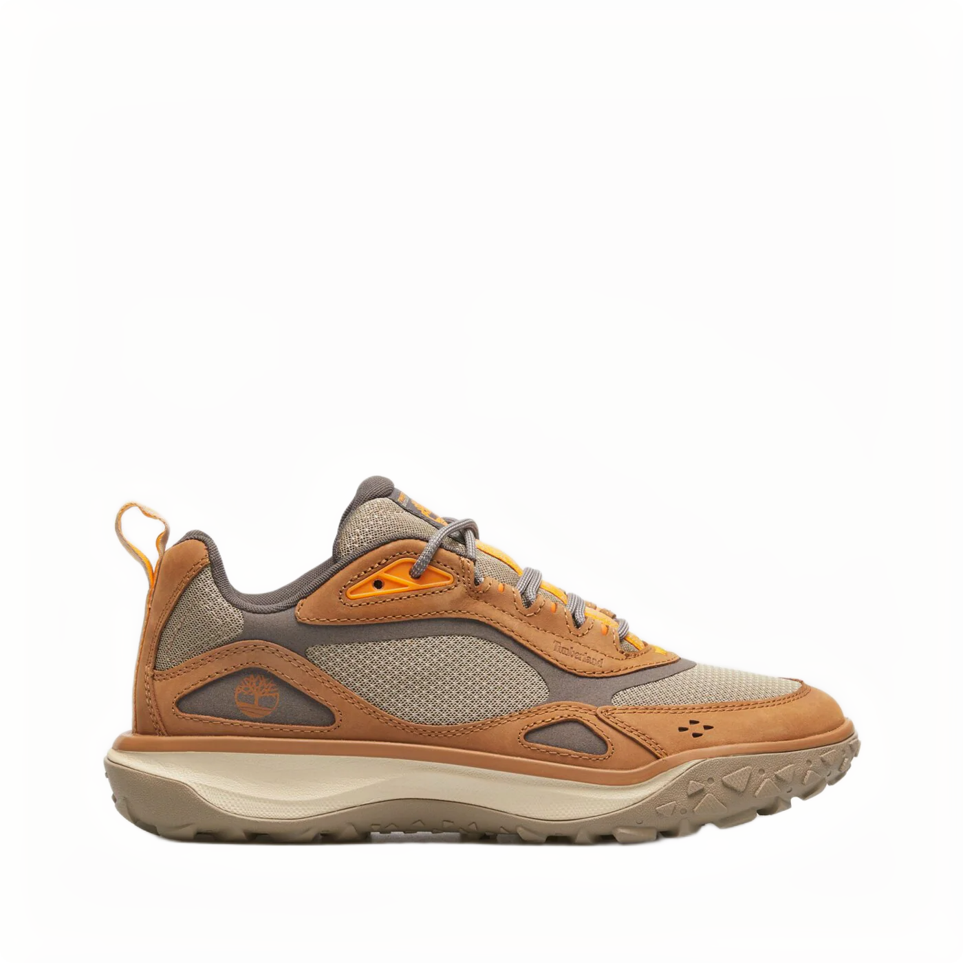 TIMBERCUSH MOTION 7 LOW LACE UP SNEAKER LIGHT BROWN MESH