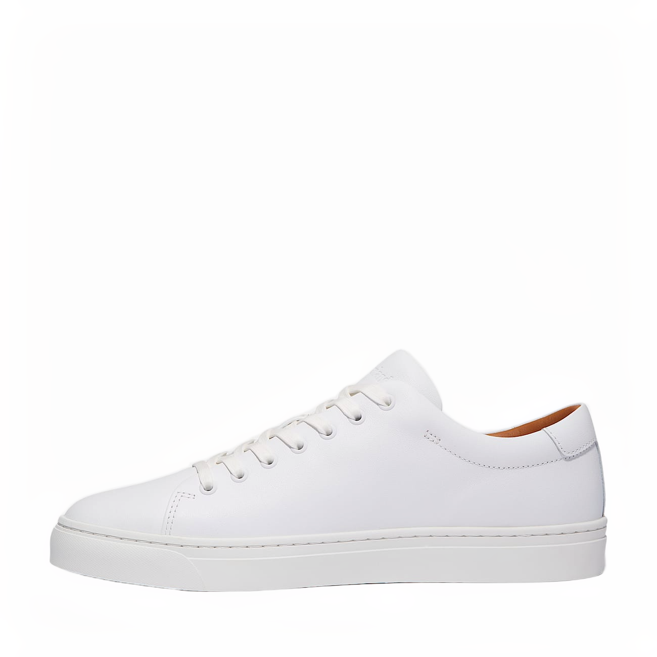 DOVER PARK LOW LACE UP SNEAKER WHITE FULL GRAIN