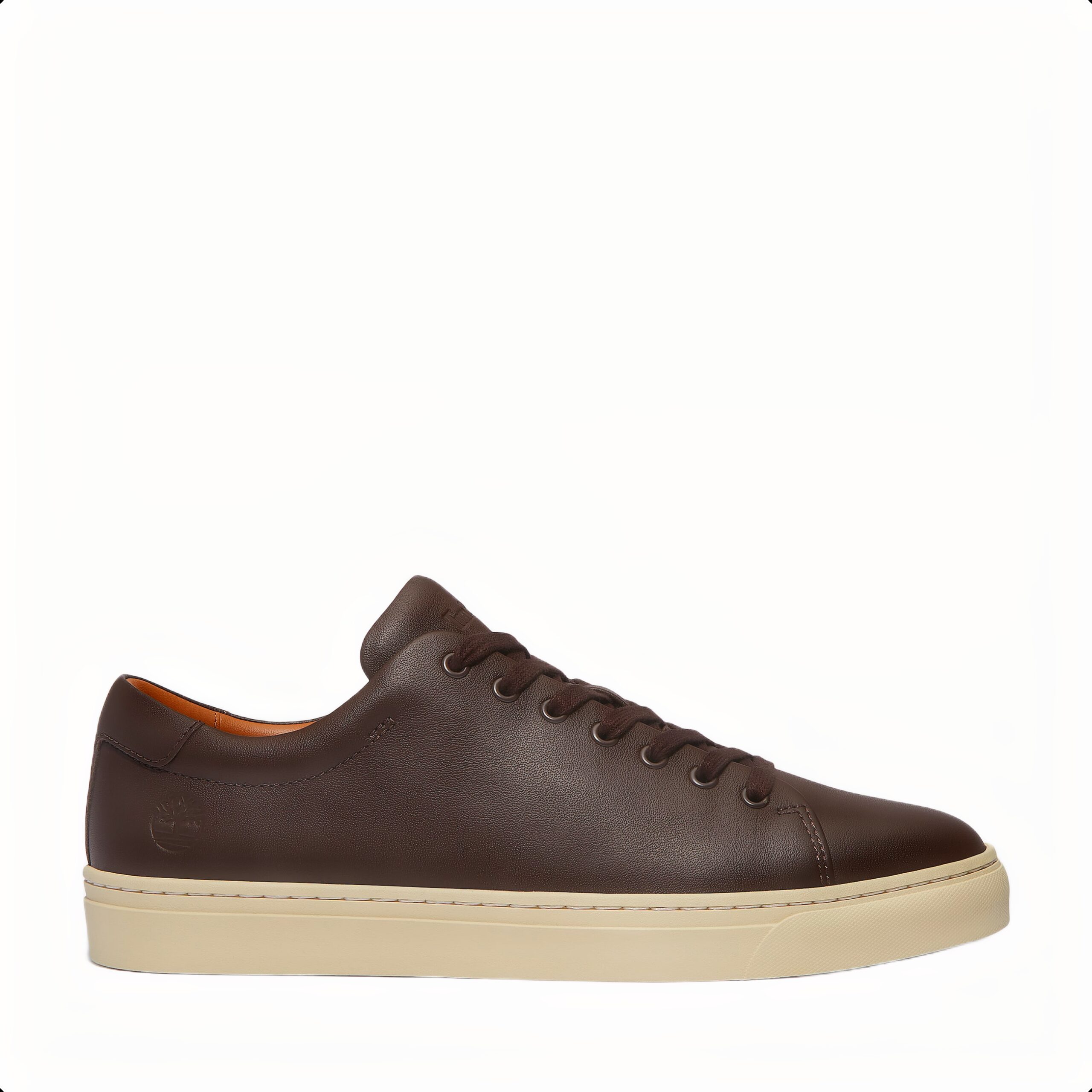 DOVER PARK LOW LACE UP SNEAKER DARK BROWN FULL GRAIN