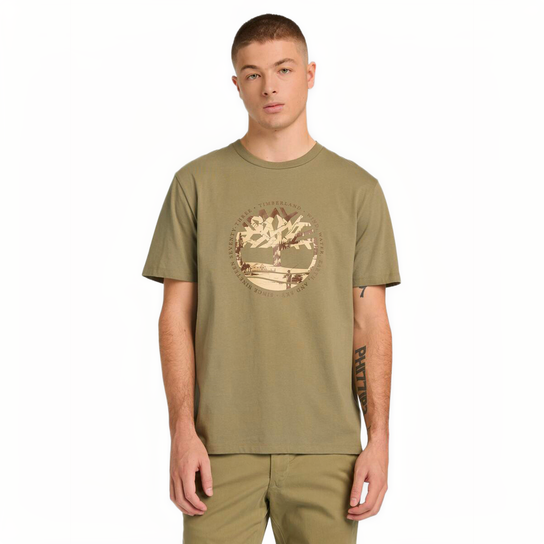 TREE LOGO LAKE HOUSE GRAPHIC TEE CASSEL EARTH YD