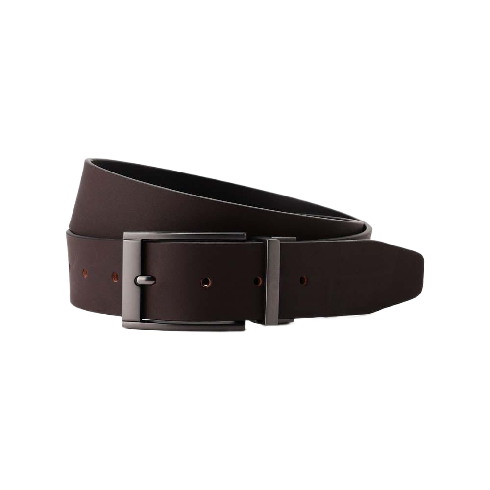 BARTLEY BARTLEY 38MM CLASSIC REVERSIBLE BELT BROWN
