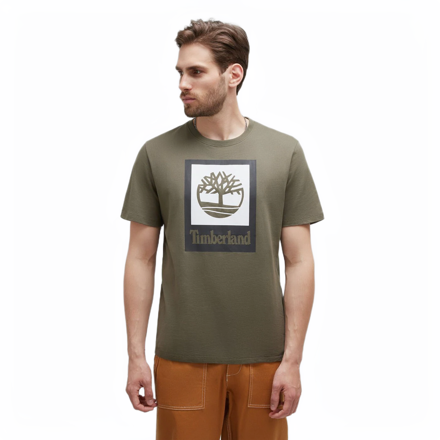 STACK LOGO COLORED SHORT SLEEVE TEE DARK SAPPHIRE