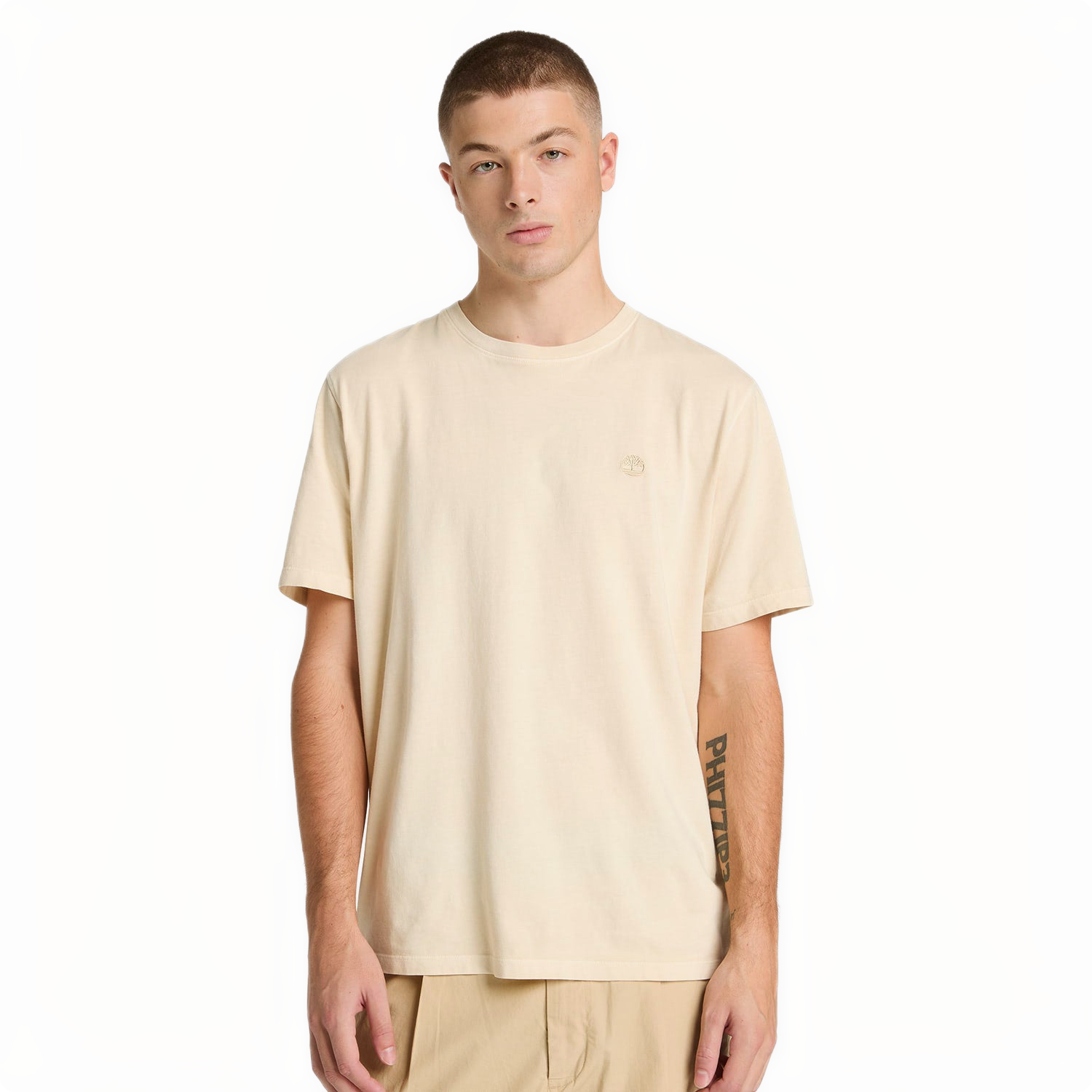 DUNSTAN RIVER GARMENT DYE SHORT SLEEVE TEE PUTTY