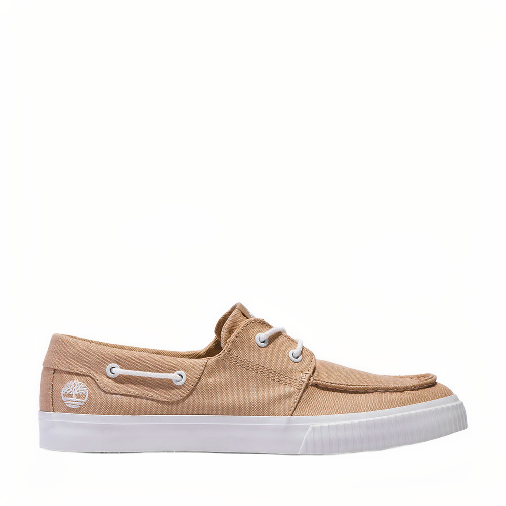 MYLO BAY LOW LACE UP SNEAKER LIGHT BEIGE CANVAS
