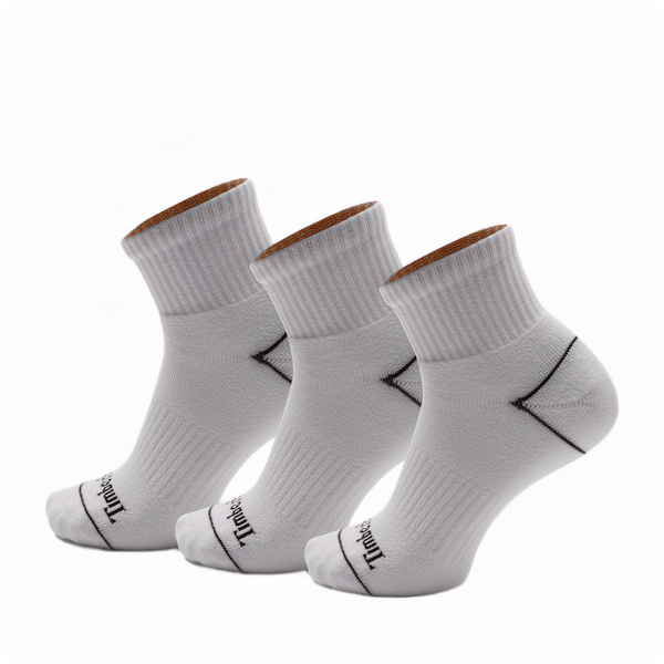BOWDEN 3 PACK BOWDEN FULL CUSHION QUARTER WHITE