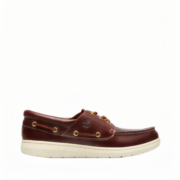 PORTOFINO PIER BOAT SHOE BURGUNDY FULL GRAIN