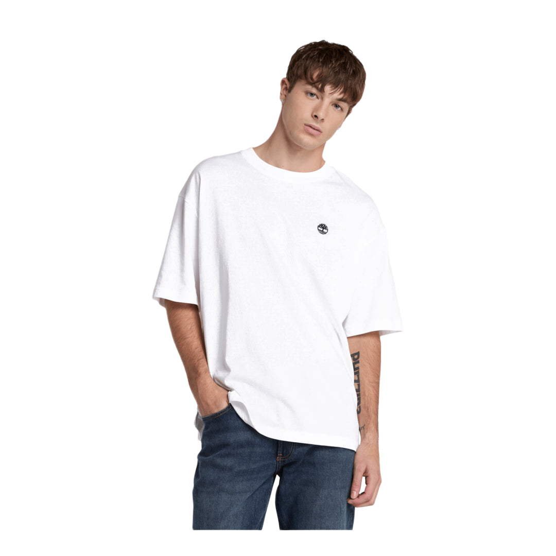 DUNSTAN RIVER SHORT SLEEVE TEE WHITE