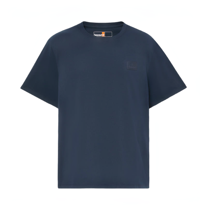 SHORT SLEEVE SILICON BADGE TEE DARK SAPPHIRE