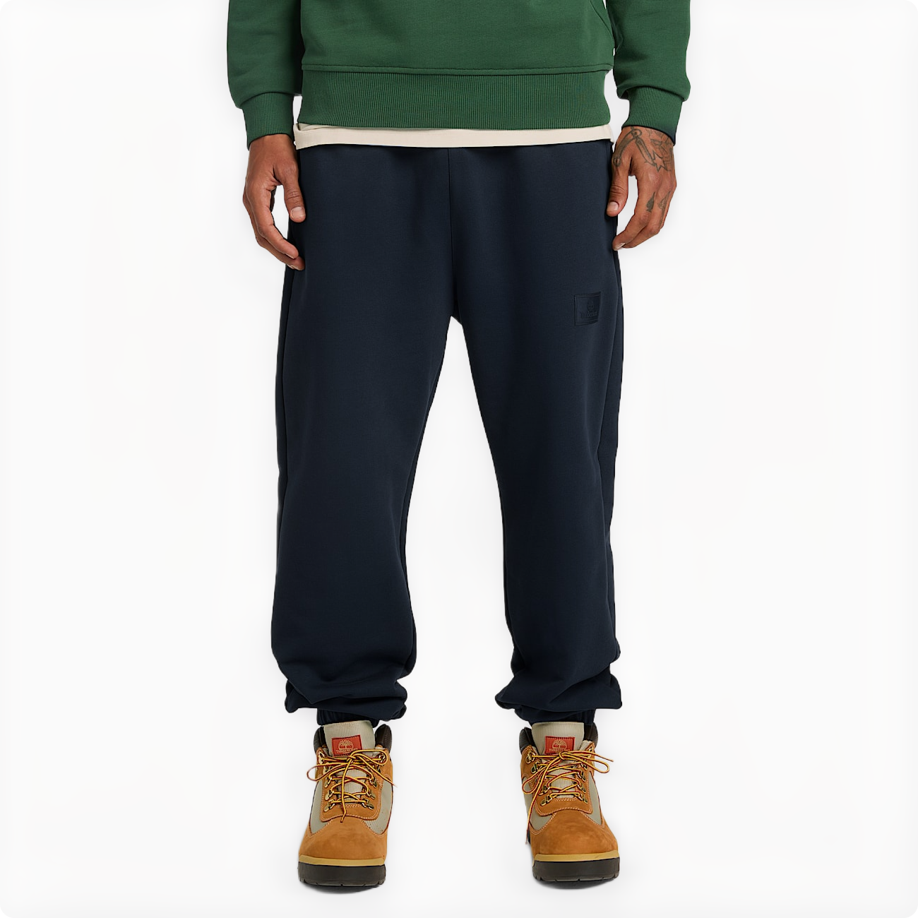 SILICON BADGE (LB) SWEATPANT DARK SAPPHIRE