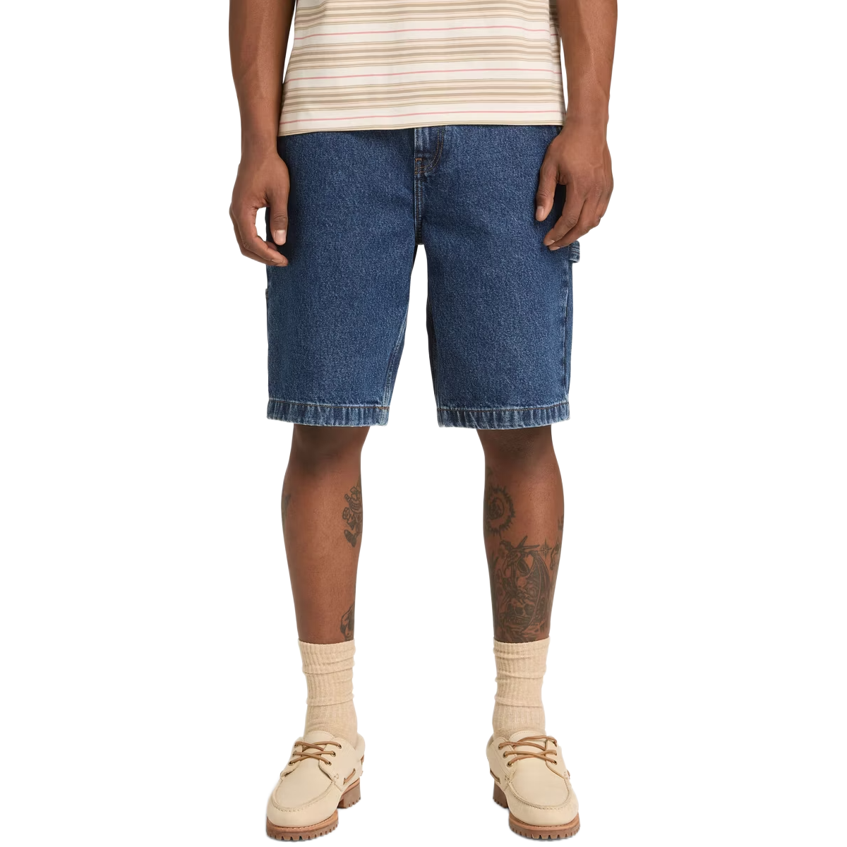 DENIM CARPENTER SHORTS '96 BLUE