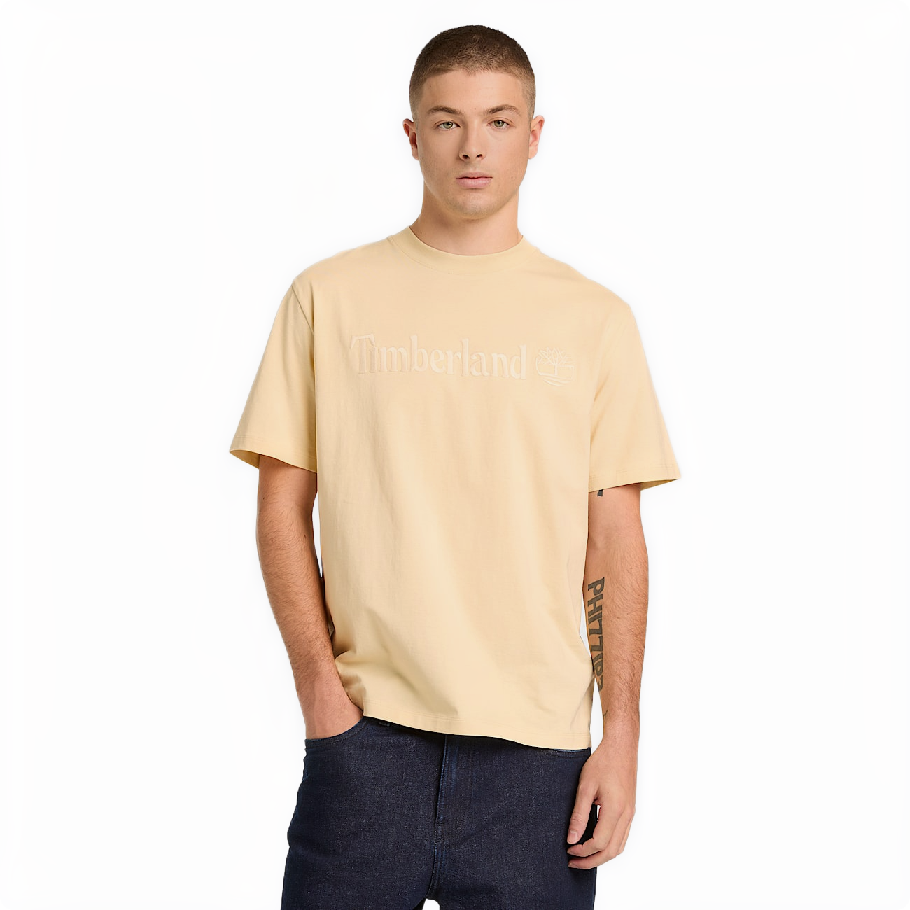 HAMPTHON SHORT SLEEVE TEE PUTTY