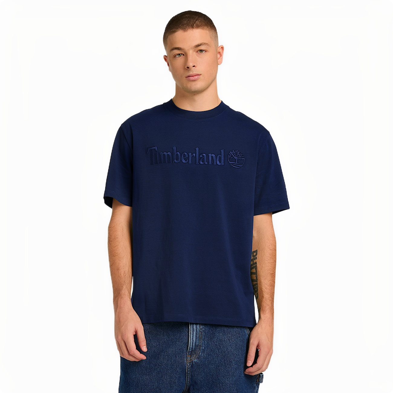 HAMPTHON SHORT SLEEVE TEE DARK SAPPHIRE