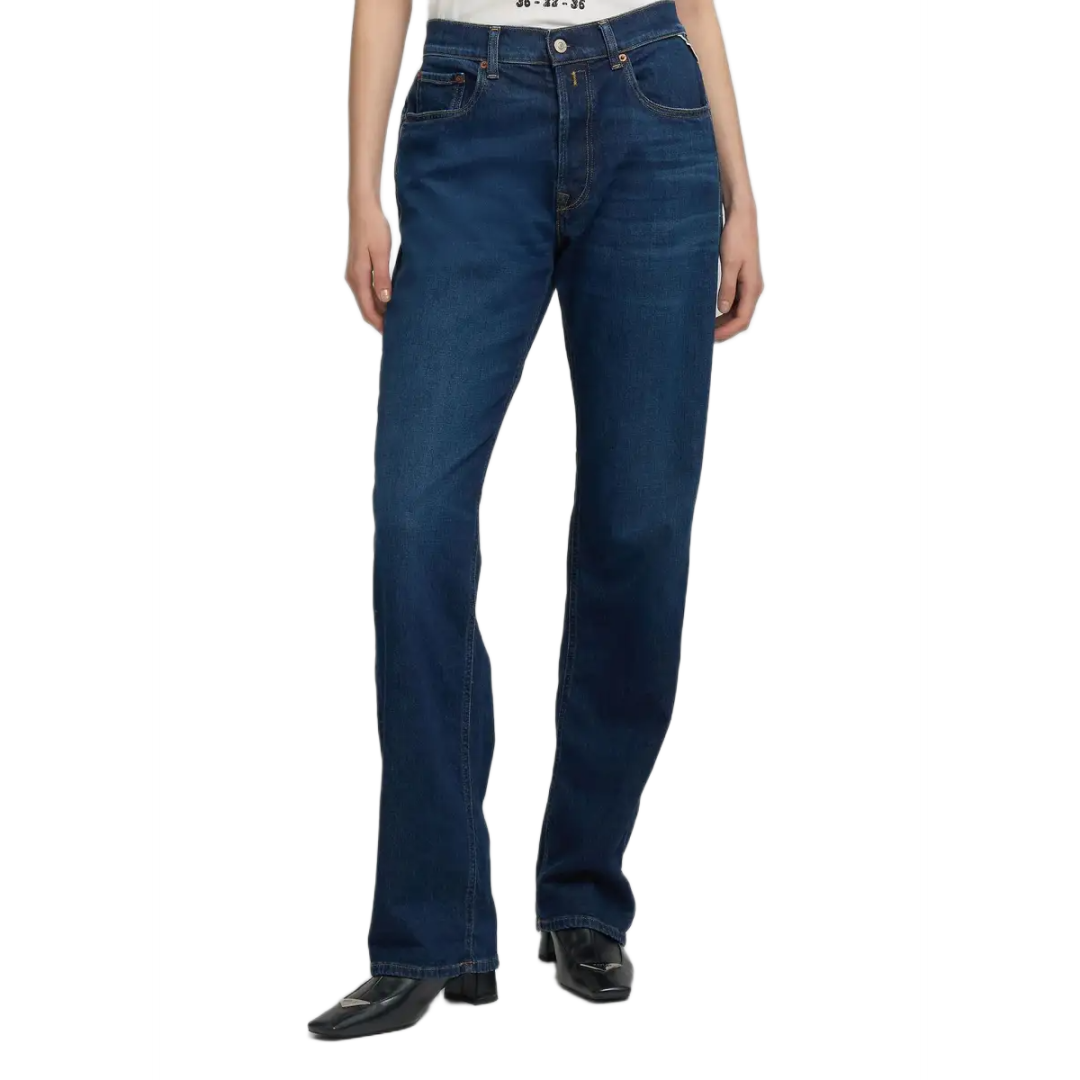 Pantalone 12 OZ COTTON/LYOCELL STR.INDIGO DENIM