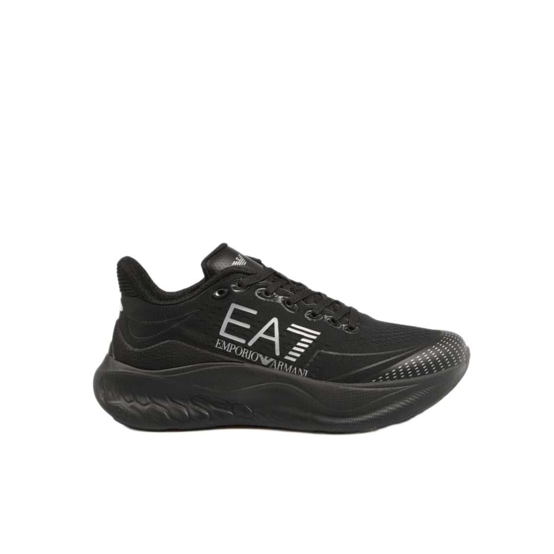 SNEAKER WAVE CRACKING ENGINEER FULL BLACK+SILVER