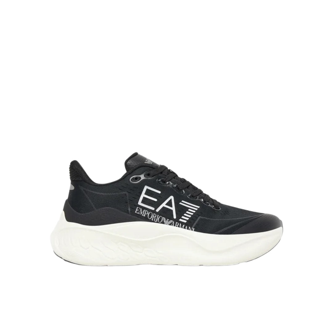 SNEAKER WAVE CRACKING ENGINEER BLACK+SILVER+WHITE